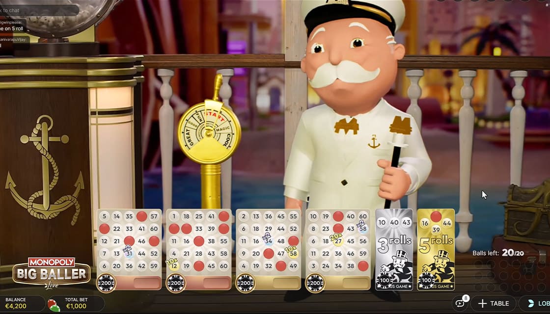 Monopoly Big Baller Stats - Results Today & Live Tracker for India